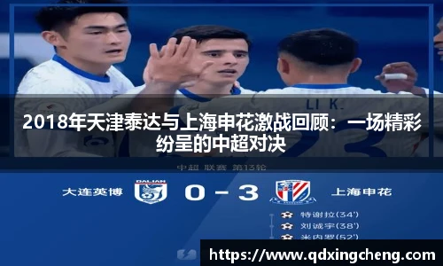 2018年天津泰达与上海申花激战回顾：一场精彩纷呈的中超对决